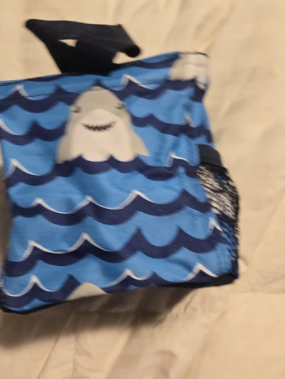 thirty-one Blue Wave Mesh Front Littles Carry-all Caddy In Shark Pattern